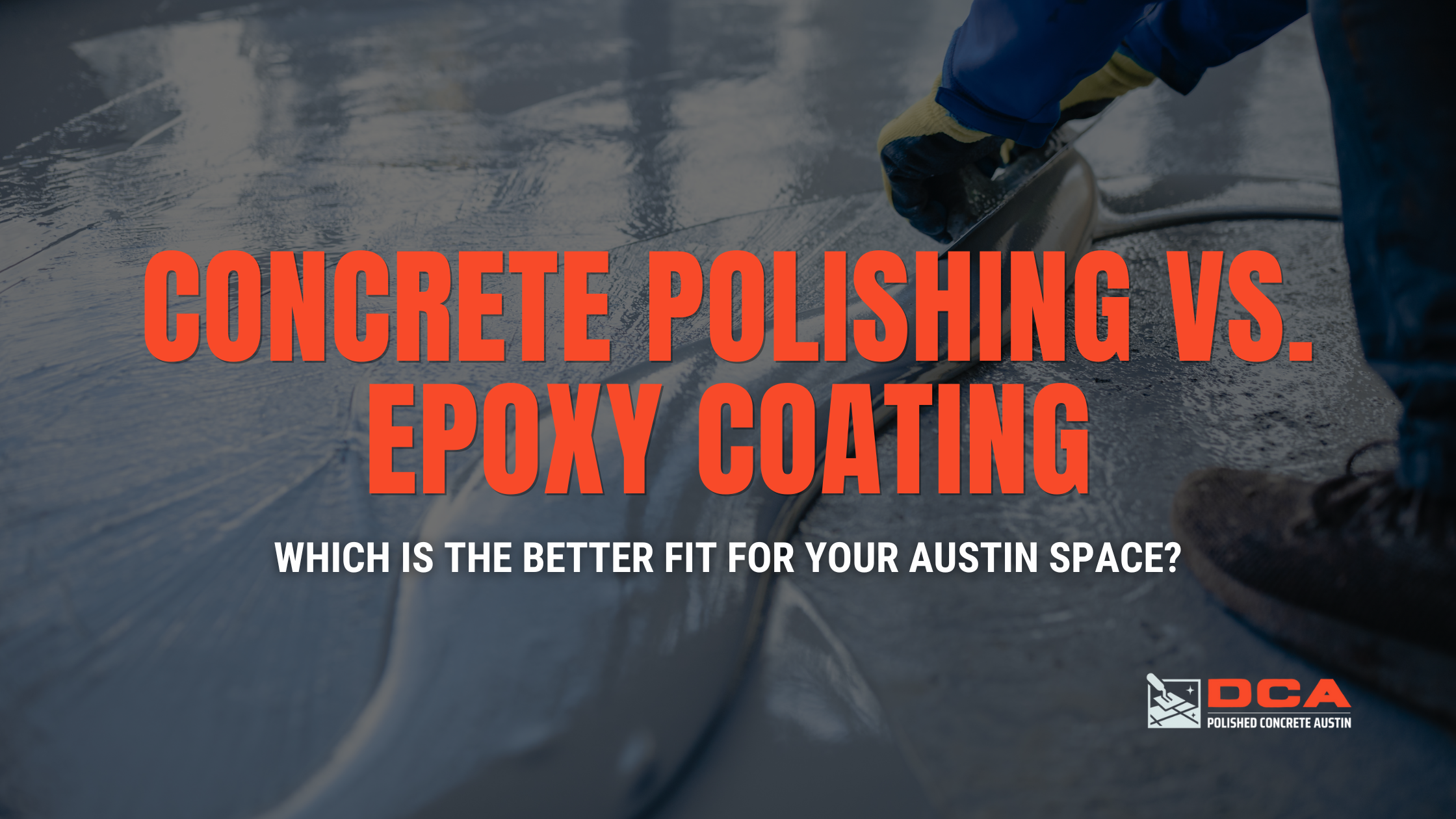 concrete polishing vs epoxy coating