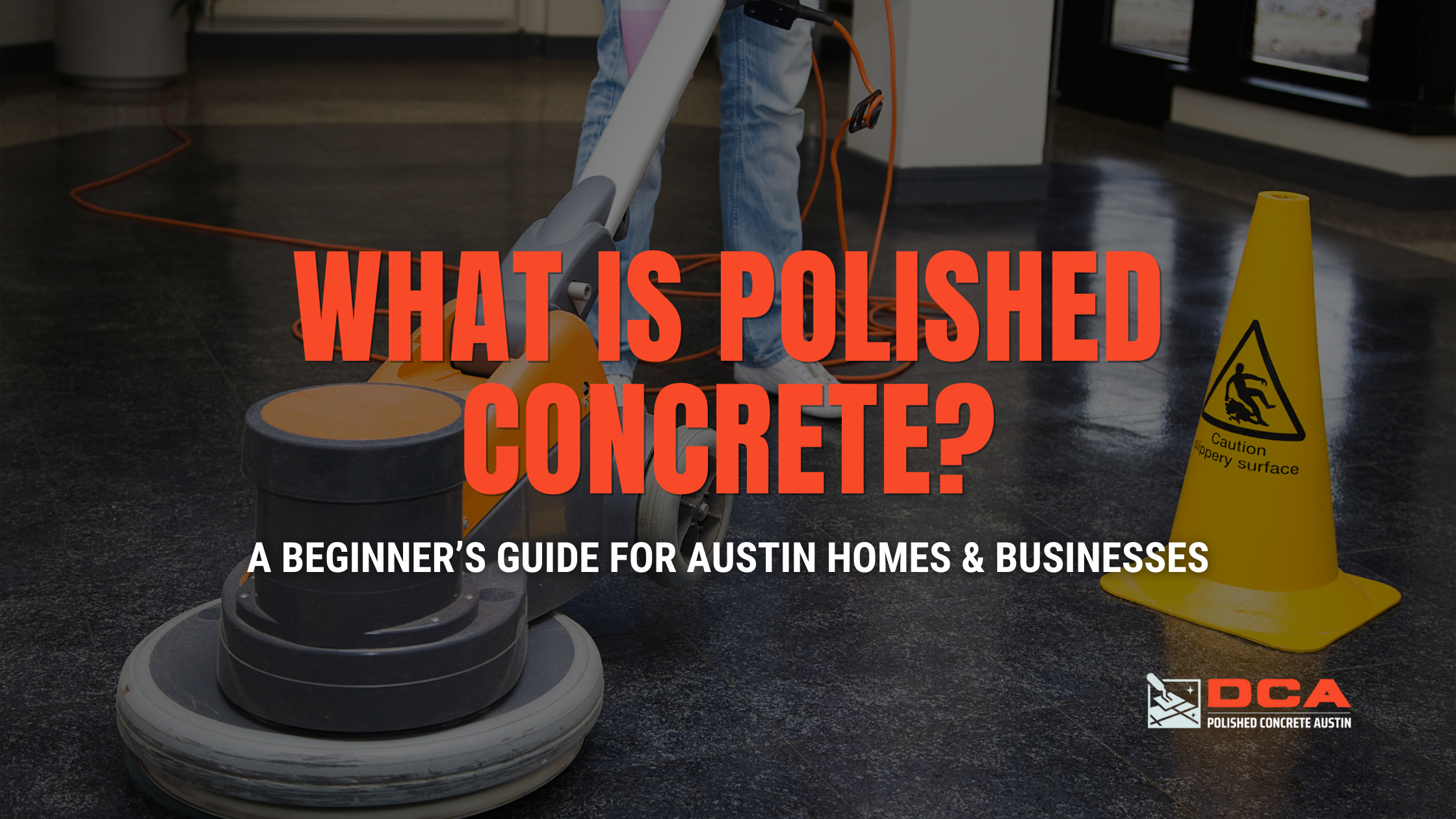 what is polished concrete
